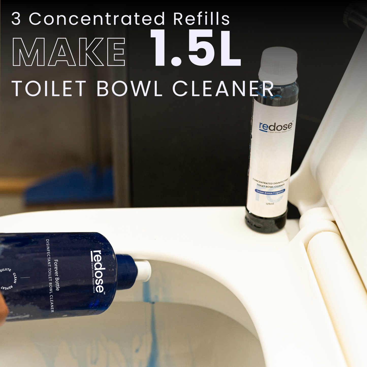 Toilet Bowl Cleaner Kit (3x)