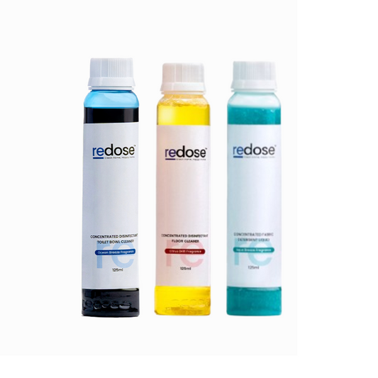 Redose Toilet Cleaner | Floor Cleaner | Fabric Detergent | Refill Combo