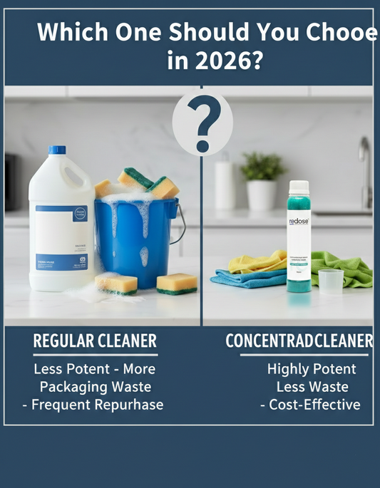 Regular Cleaner vs Concentrated Cleaner: Which One Should You Choose in 2026?