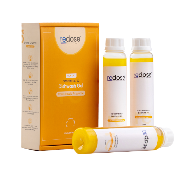 Redose Dishwash Gel Refills (Pack of 3) – redose